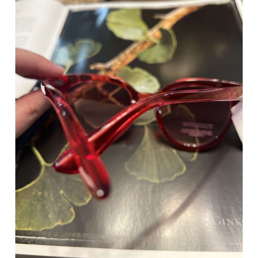 J Crew‎ pink cat eye sunglasses With 100% UV Protection. Comes Cloth Pouch - Picture 6 of 13